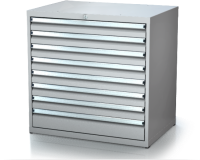 Dielenské zásuvkové skrine 17U - š 860 xh 600 mm DKP 4527 17U 8