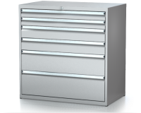 Dielenské zásuvkové skrine 21U - š 1014 xh 600 mm DKP 5427 21U 6