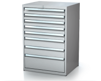 Dielenské zásuvkové skrine 21U - š 710 xh 600 mm DKP 3627 21U 8