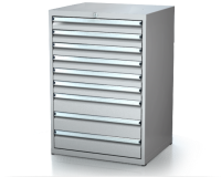 Dielenské zásuvkové skrine 21U - š 710 xh 600 mm DKP 3627 21U 9