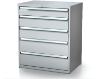 Dielenské zásuvkové skrine 21U - š 860 xh 600 mm DKP 4527 21U 5