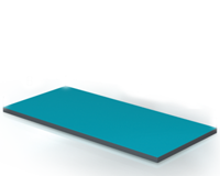 Pracovné dosky ESD DLE 27 2000 700