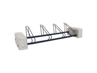 Stojan na bicykle - betón-oceľ MM800294
