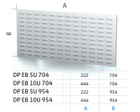 Individuálny program pre stoly ALCERA® a ALPEDE® DP EB 10U 704