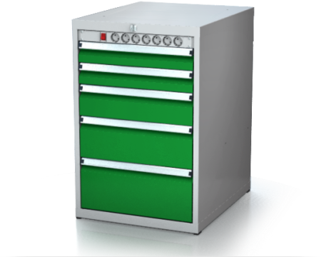 Dílenské kontejnery PROFI DKP 2727 17U 5K EH