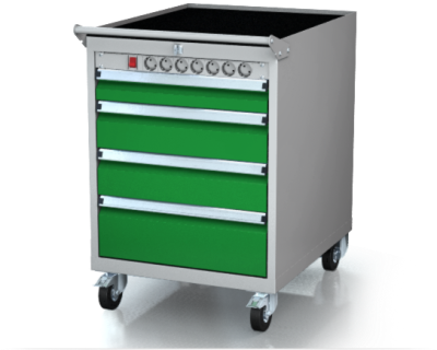 Pojazdné kontajnery PROFI rozmer 2727 DKP 2727 13U 4KA RPM EH