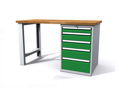 Dílenské stoly ALCERA® PROFI ALCERA_P15_PN_5Z