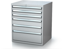 Dielenské zásuvkové skrine 17U - š 710 xh 600 mm DKP 3627 17U 6