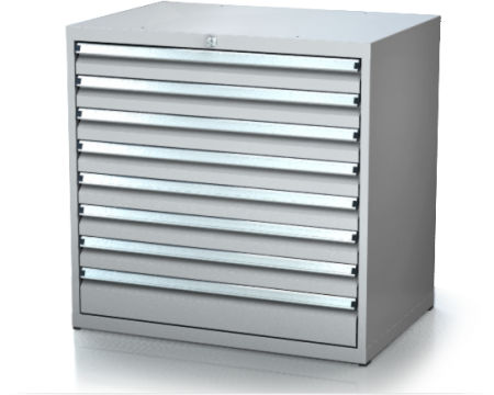 Dielenské zásuvkové skrine 17U - š 860 xh 600 mm DKP 4527 17U 8