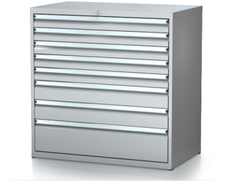 Dielenské zásuvkové skrine 21U - š 1014 xh 600 mm DKP 5427 21U 8