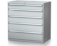 Dielenské zásuvkové skrine 21U - š 1014 xh 750 mm DKP 5436 21U 4