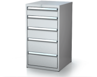 Dielenské zásuvkové skrine 21U - š 555 xh 600 mm DKP 2727 21U 5