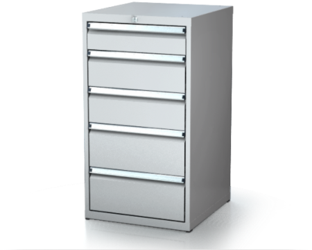 Dielenské zásuvkové skrine 21U - š 555 xh 600 mm DKP 2727 21U 5