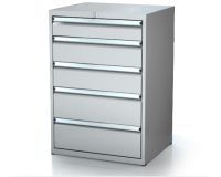 Dielenské zásuvkové skrine 21U - š 710 xh 750 mm DKP 3636 21U 5