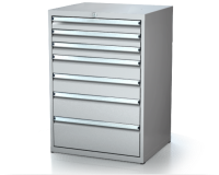 Dielenské zásuvkové skrine 21U - š 710 xh 750 mm DKP 3636 21U 7