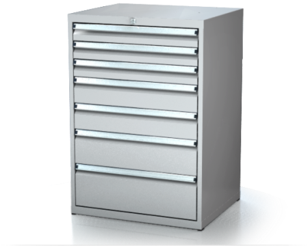 Dielenské zásuvkové skrine 21U - š 710 xh 750 mm DKP 3636 21U 7