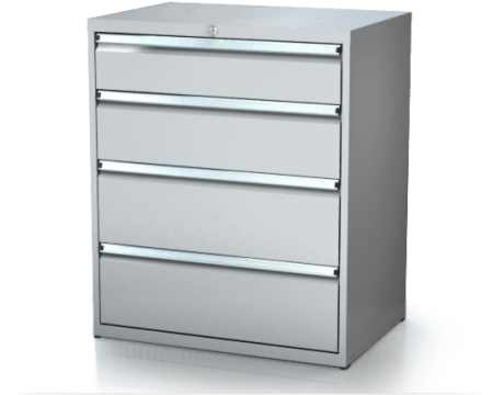 Dielenské zásuvkové skrine 21U - š 860 xh 750 mm DKP 4536 21U 5