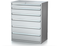 Dielenské zásuvkové skrine 26U - š 1014 xh 600 mm DKP 5427 26U 6