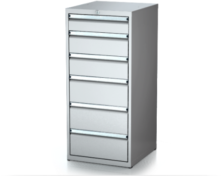 Dielenské zásuvkové skrine 26U - š 555 xh 600 mm DKP 2727 26U 6