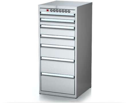 Dielenské zásuvkové skrine 26U - š 555 xh 600 mm DKP 2727 26U 7K EH