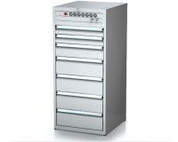 Dielenské zásuvkové skrine 26U - š 555 xh 600 mm DKP 2727 26U 7L EVH