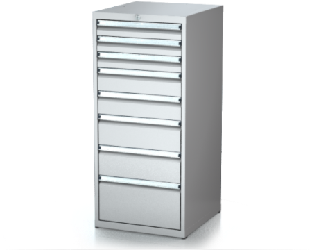 Dielenské zásuvkové skrine 26U - š 555 xh 600 mm DKP 2727 26U 8