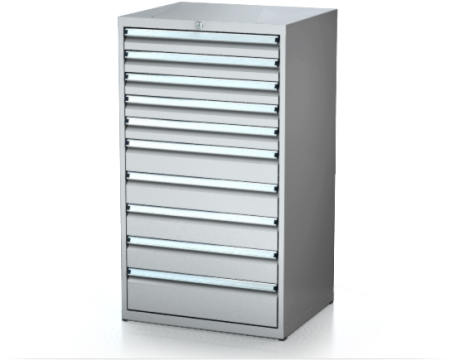Dielenské zásuvkové skrine 26U - š 710 xh 600 mm DKP 3627 26U 10