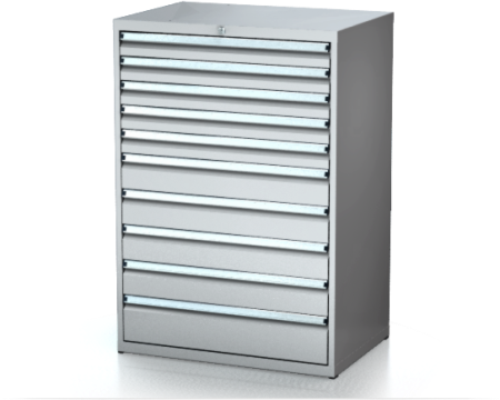 Dielenské zásuvkové skrine 26U - š 860 xh 600 mm DKP 4527 26U 10