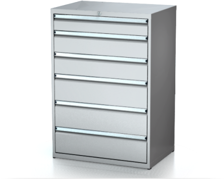 Dielenské zásuvkové skrine 26U - š 860 xh 600 mm DKP 4527 26U 6