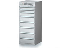 Dielenské zásuvkové skrine 29U - š 555 xh 600 mm DKP 2727 29U 8L EVH