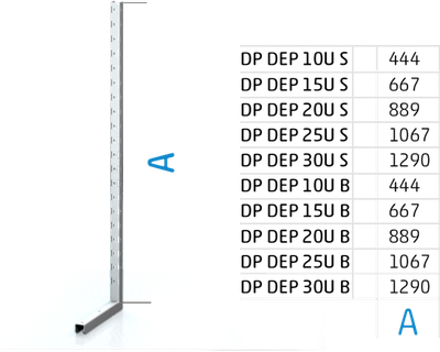 Individuálny program pre stoly ALCERA® a ALPEDE® DP DEP 25U B