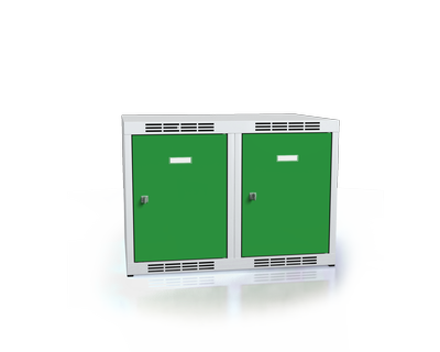 Nadstavec na šatníkové skrinky, šírka / počet oddelenia: 350 mm / 2