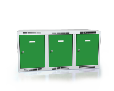 Nadstavec na šatníkové skrinky, šírka / počet oddelenia: 350 mm / 3