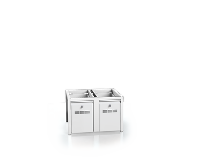 Podstavec se zásuvkami na obuv POD B 30 2 S