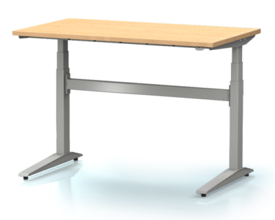 Dielenský stôl s nastaviteľnou výškou, šírka 1200 mm