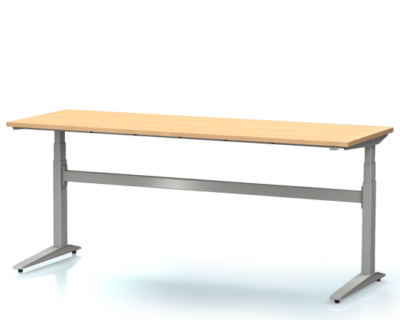 Dielenský stôl s nastaviteľnou výškou, šírka 2000 mm