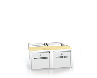 Předlavička se zásuvkami na obuv PL B 40 2