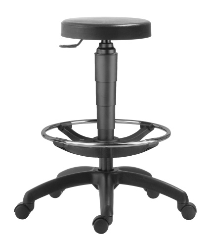 Priemyselné stoličky - taburety 1290 PU TABURET 8050