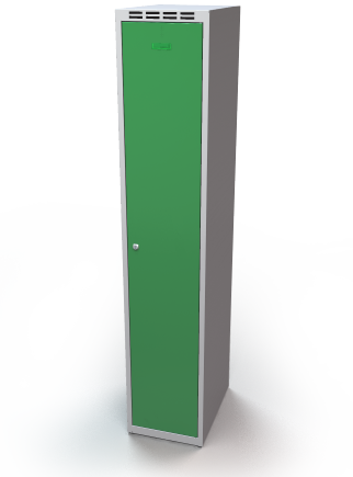 Šatníková skrinka Aldop - dvojplášťové dvere, šírka / počet oddelenia: 350 mm / 1