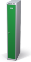 Šatníková skrinka Aldop znížená - dvojplášťové dvere, šírka / počet oddelenia: 250 mm / 1