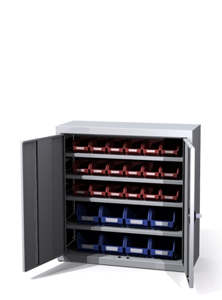 Skladovacie skrine SS, US SS 80 4 S4 PP - náhled