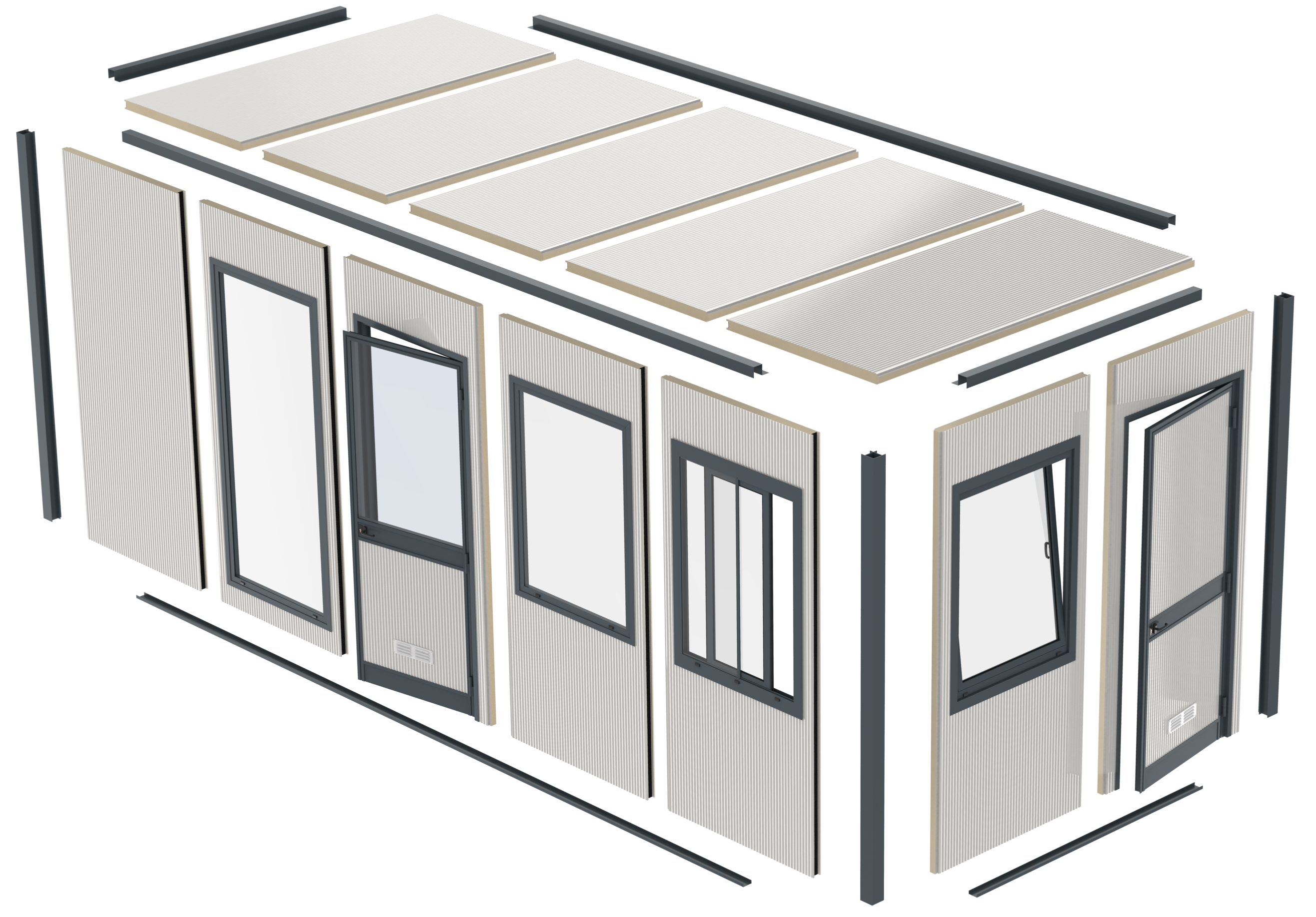 SmatUnit montáž - díly