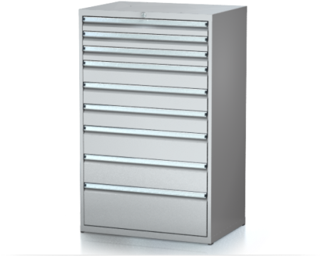 Dielenské zásuvkové skrine 29U - š 860 xh 600 mm DKP 4527 29U 9