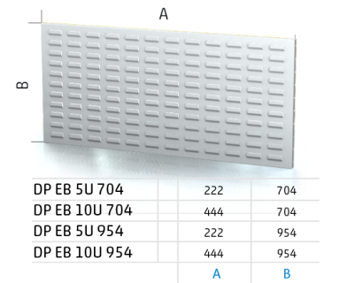 Individuálny program pre stoly ALCERA® a ALPEDE® DP EB 5U 704