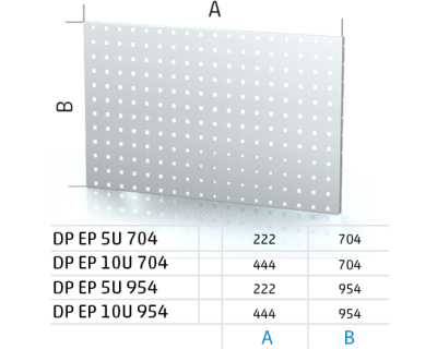 Individuálny program pre stoly ALCERA® a ALPEDE® DP EP 5U 704