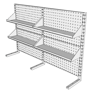 Nástavby dílenských stolů NAS_15_4P200