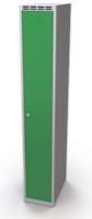 Šatníková skrinka Alsin - jednoplášťové dvere, šírka / počet oddelenia: 300 mm / 1
